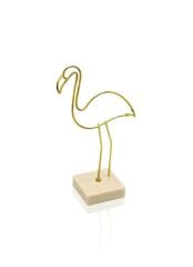 ALTIN MERMER KAİDELİ METAL FLAMİNGO 17CM