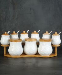 BAMBU STANDLI 9'LU BAHARAT SET