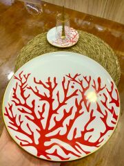 MERCAN DESEN 6 KİŞİLİK 24 PARÇA SERVİS SETİ