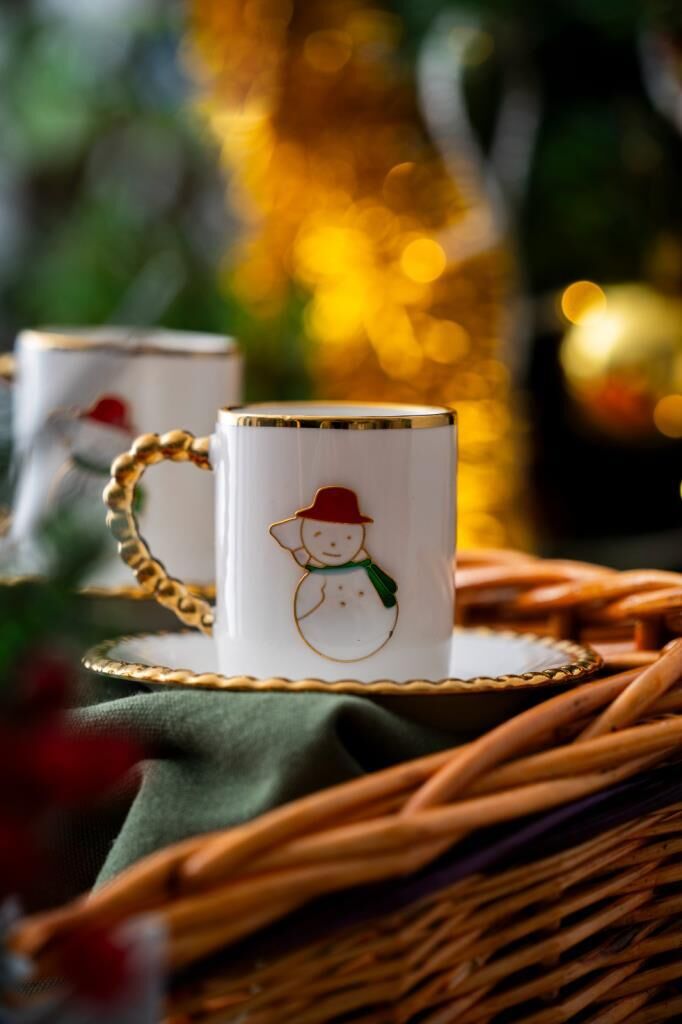 NOEL KARDAN ADAM 2 KİŞİLİK TÜRK KAHVESİ FİNCANI