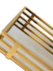 ÜÇ KATLI ALTIN TEPSİ 35cm