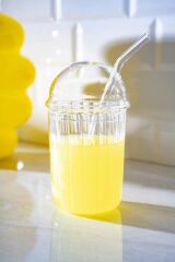 LUMİS PİPETLİ CAM BARDAK 400ML