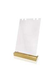 PİRİNÇ ALTLIKLI PLEKSİ TAKI KOLYELİK