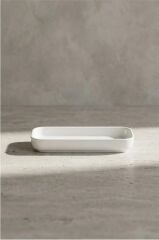 PURE ROYAL 6'LI DİKDÖRTGEN KAYIK TABAK 20X8CM