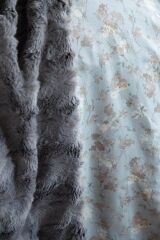 BRIELLA GRİ ÇİFT KİŞİLİK YATAK ÖRTÜLÜ SET