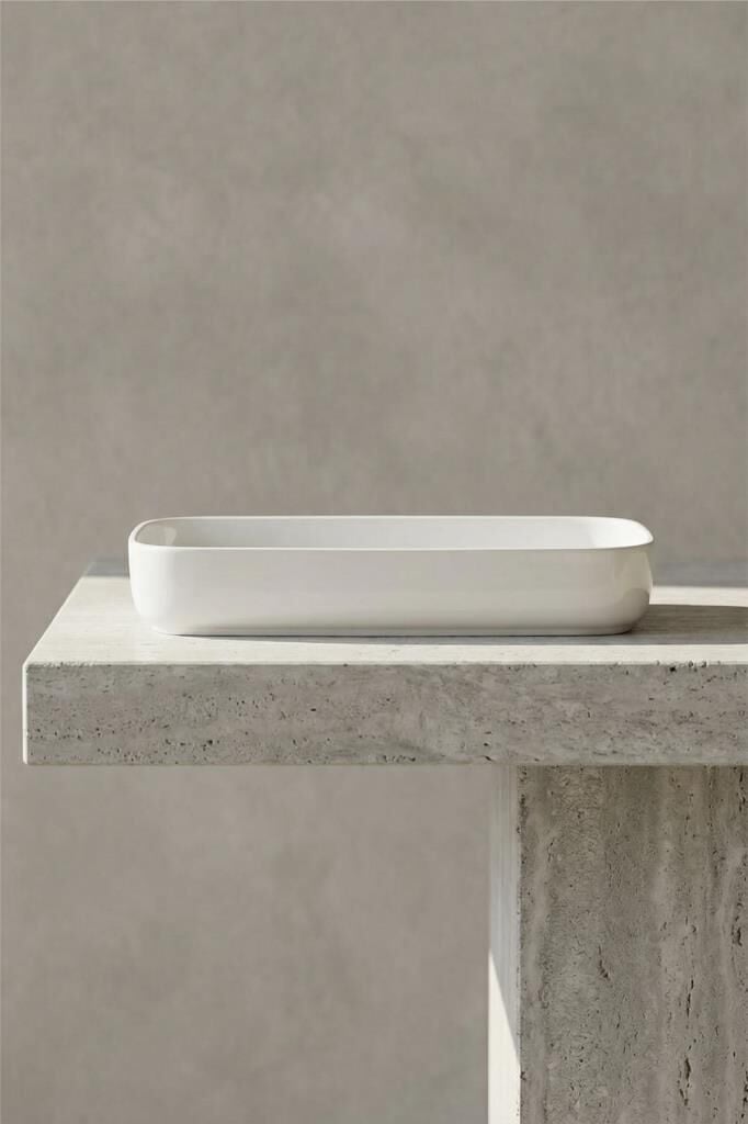 PURE ROYAL TEKLİ DİKDÖRTGEN KASE 35X18CM