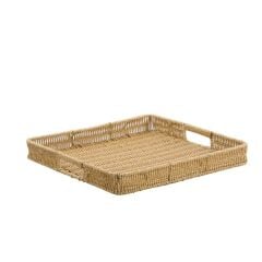 SENTETİK HASIR KARE TEPSİ 35CM