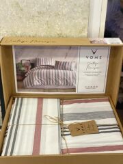 VOME ANTRASİT TEK KİŞİLİK NEVRESİM TAKIMI