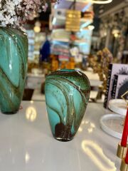 CAM YEŞİL HAYAL KÜP/VAZO 20X20X31CM