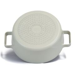 NEOFLAM FİKA BEJ ALÜMİNYUM DÖKÜM TENCERE 22CM