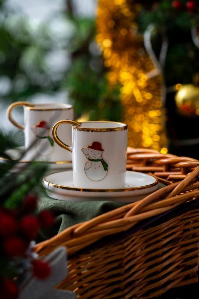 NOEL KARDAN ADAM 2 KİŞİLİK TÜRK KAHVESİ FİNCANI