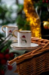 NOEL KARDAN ADAM 2 KİŞİLİK TÜRK KAHVESİ FİNCANI