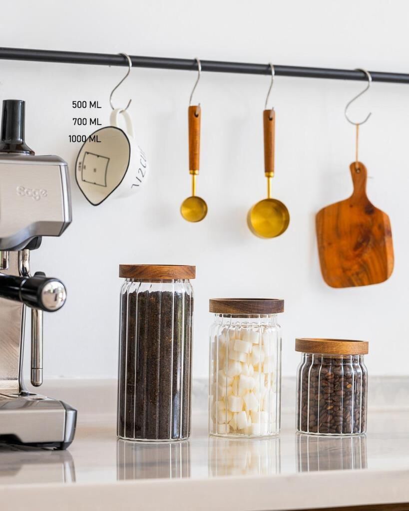 AKASYA BOROSİLİKAT CAM 3'LÜ KAVANOZ