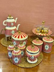 BELLİSİMA EMAYE 9 PARÇA MUTFAK SETİ