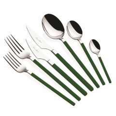 CARRE GREEN SİLVER 6 KİŞİLİK 42 PARÇA ÇATAL KAŞIK BIÇAK SETİ