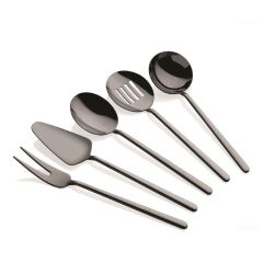 ALLEGRA TİTANYUM BLACK 5 PARÇA SOS SERVİS SETİ