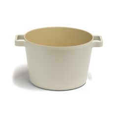 NEOFLAM FİKA BEJ ALÜMİNYUM DÖKÜM DERİN TENCERE 22CM