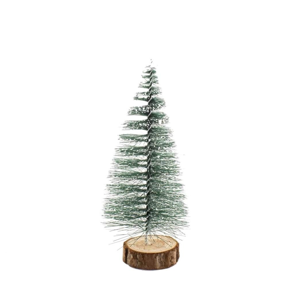 KARLI ÇAM DEKOR 15 cm