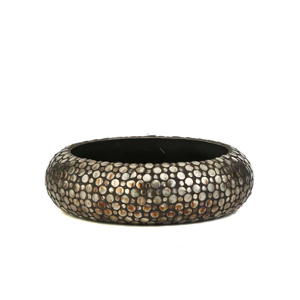 MOZAİK BAKIR DEKOR/KASE 28CM