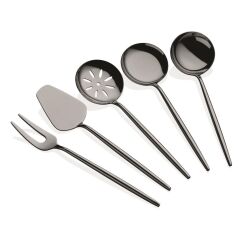 ALMERİA BLACK 5 PARÇA SOS SERVİS SETİ