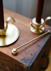 BRASS PİRİNÇ ALTIGEN MUM SÖNDÜRÜCÜ 16CM