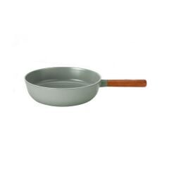 NEOFLAM FİKA GRİ ALÜMİNYUM DÖKÜM WOK TAVA 26CM