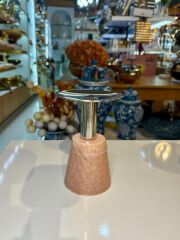 MERMER AYAKLI METAL MUMLUK 7,5X15CM