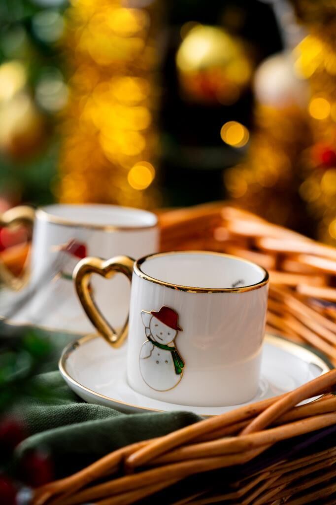 NOEL KARDAN ADAM 2 KİŞİLİK TÜRK KAHVESİ FİNCANI