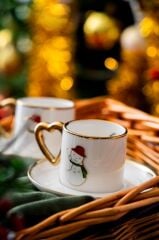 NOEL KARDAN ADAM 2 KİŞİLİK TÜRK KAHVESİ FİNCANI