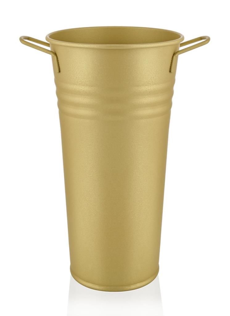ALTIN GALVENİZ VAZO/ŞEMSİYELİK 50CM