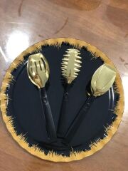 CN 3 PARÇA BLACK GOLD MAŞA SETİ