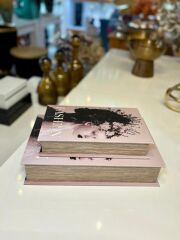 FASHION AHŞAP 2'Lİ DEKORATİF KUTU