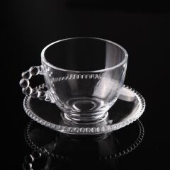 GIRONA CAM TEK KİŞİLİK ÇAY FİNCANI