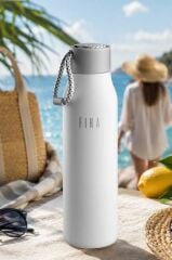 FİKA RENTO VAKUMLU TERMOS ŞİŞE 600ML BEYAZ