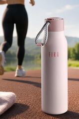 FİKA RENTO VAKUMLU TERMOS ŞİŞE 600ML PUDRA