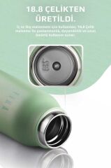 FİKA RENTO VAKUMLU TERMOS ŞİŞE 600ML MİNT YEŞİL