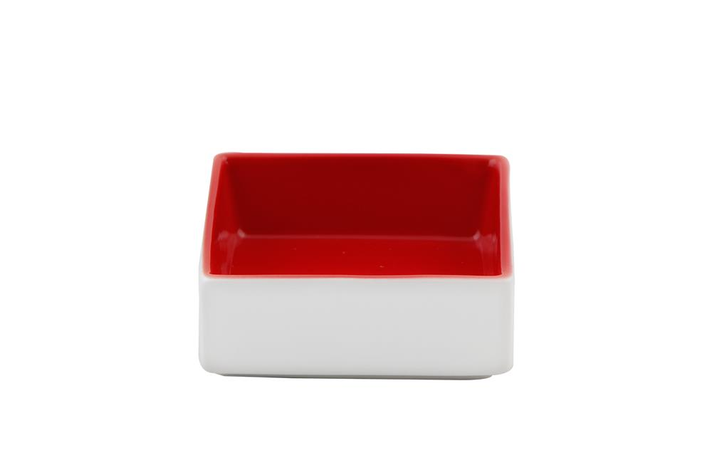 KIRMIZI KAHVALTI ÇEREZ TABAK 8cm