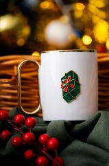 NOEL YEŞİL HEDİYE PAKETİ KUPA