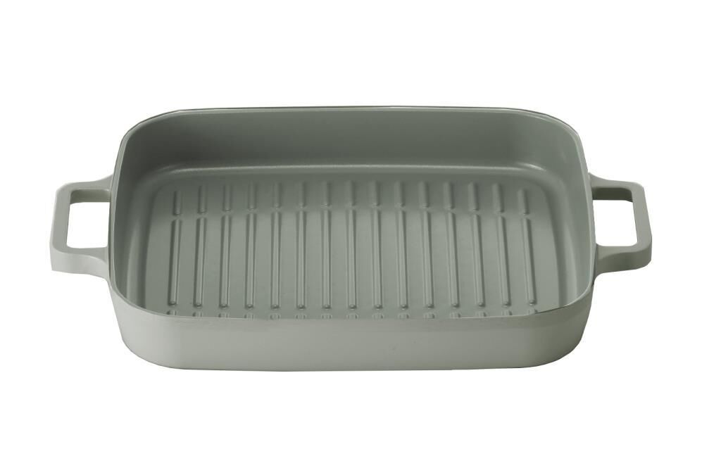 NEOFLAM FİKA GRİ ALÜMİNYUM DÖKÜM GRİLL TAVA 28CM