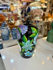 ÇİÇEK DESEN VAZO 21x38 CM