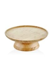 NATURA BAMBU AYAKLI SERVİS TABAK 28X10CM