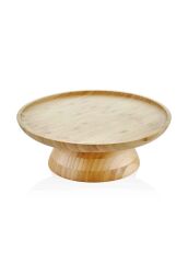 NATURA BAMBU AYAKLI SERVİS TABAK 28X10CM