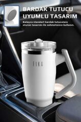 FİKA LUMİ DÖNER KULPLU TERMOS 950 ML BEYAZ