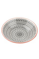 MİX&MATCH SİYAH ÇUKUR TABAK 19CM