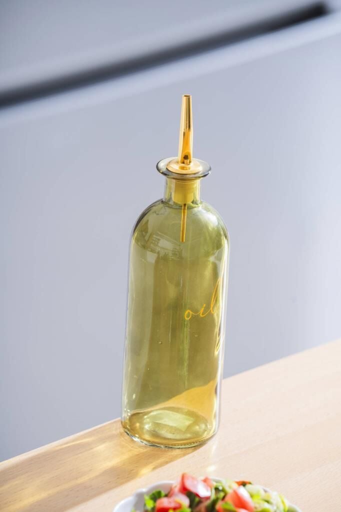 PIERRE AÇIK YEŞİL CAM YAĞLIK 500ML