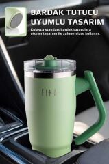 FİKA LUMİ DÖNER KULPLU TERMOS 950 ML MİNT YEŞİLİ
