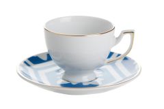 MOROCCO ÇAY FİNCANI MAVİ