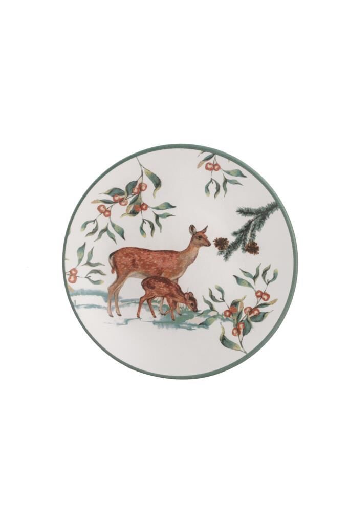 CEYLAN TEKLİ PASTA TABAK 20CM