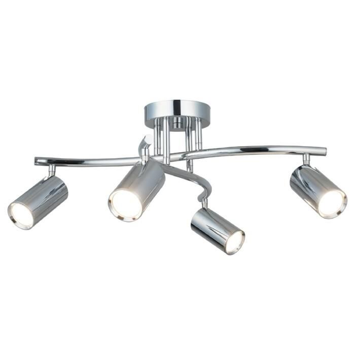 SPOTTE KROM 4'LÜ PLAFONYER AVİZE 4XGU10