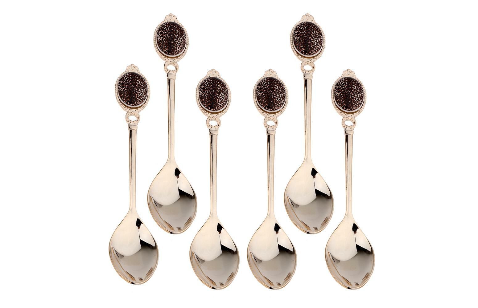 LEOPAR 6'LI ÇAY KAŞIK